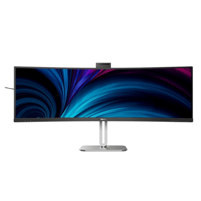 Philips 49B2U6900CH 49 Zoll DQHD Curved Monitor, Webcam, Mikrofon, RJ45, höhenverstellbar (5120x1440, HDMI, DisplayPort,...