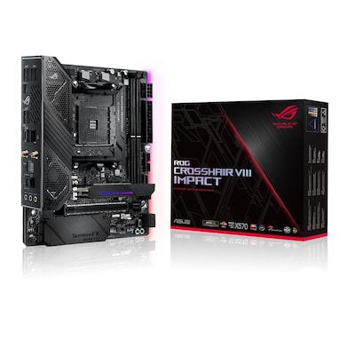 ASUS ROG Crosshair VIII Impact Gaming Mainboard Sockel AM4