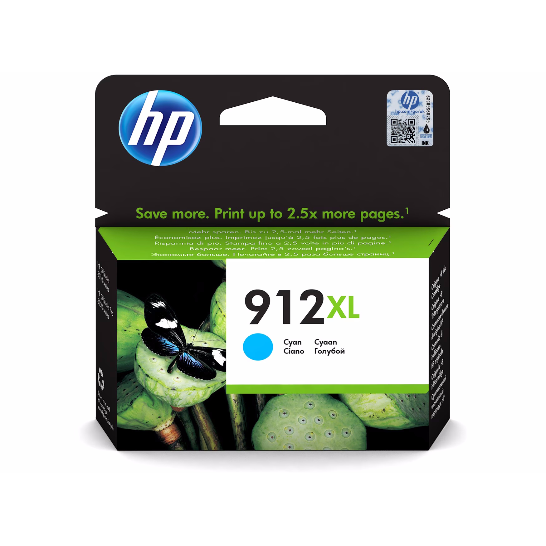 HP 912XL 3YL81AE Original Druckerpatrone Cyan Druckertinte