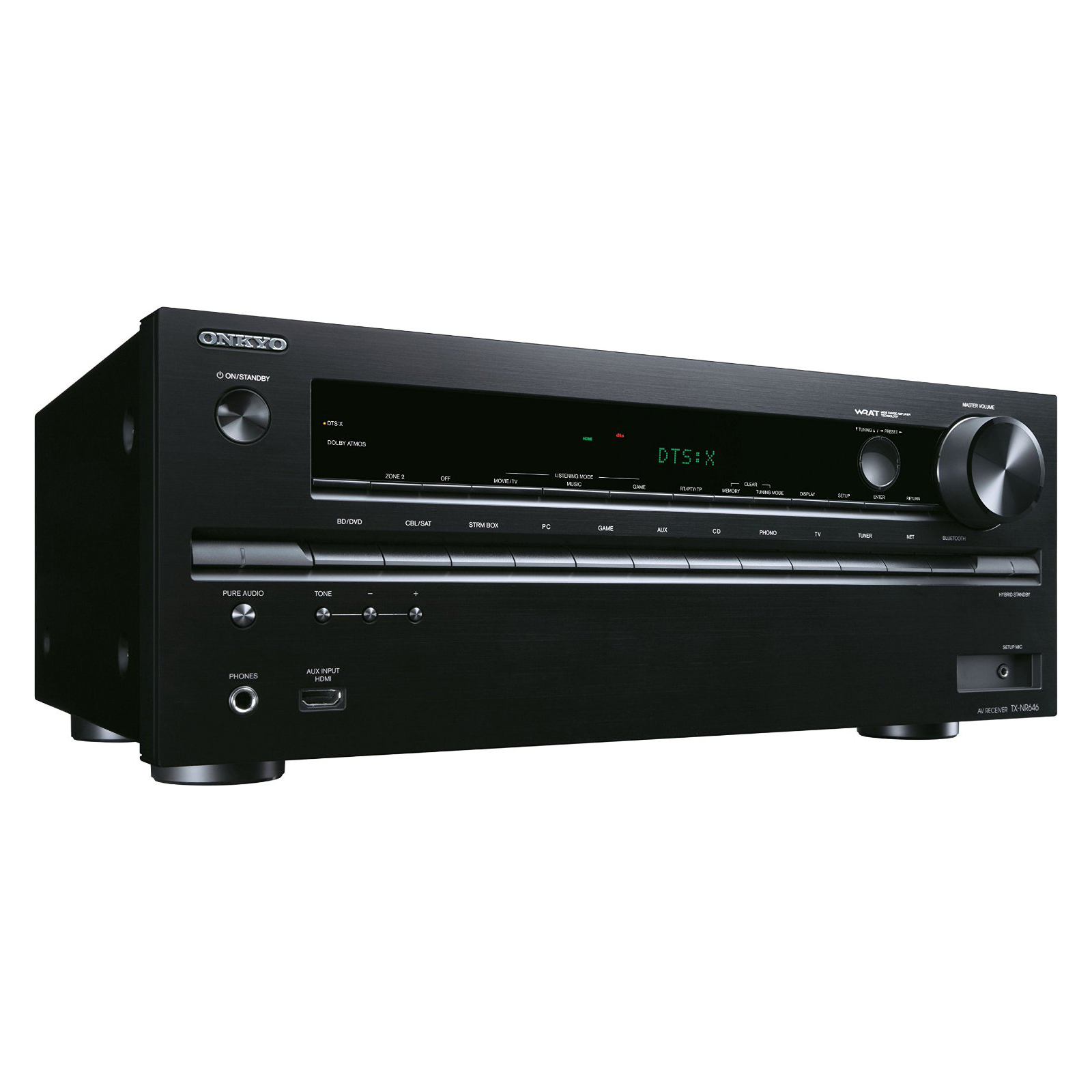 Onkyo TX-NR646 (schwarz) - 7.2-Kanal Netzwerk-AV-Receiver - AV
