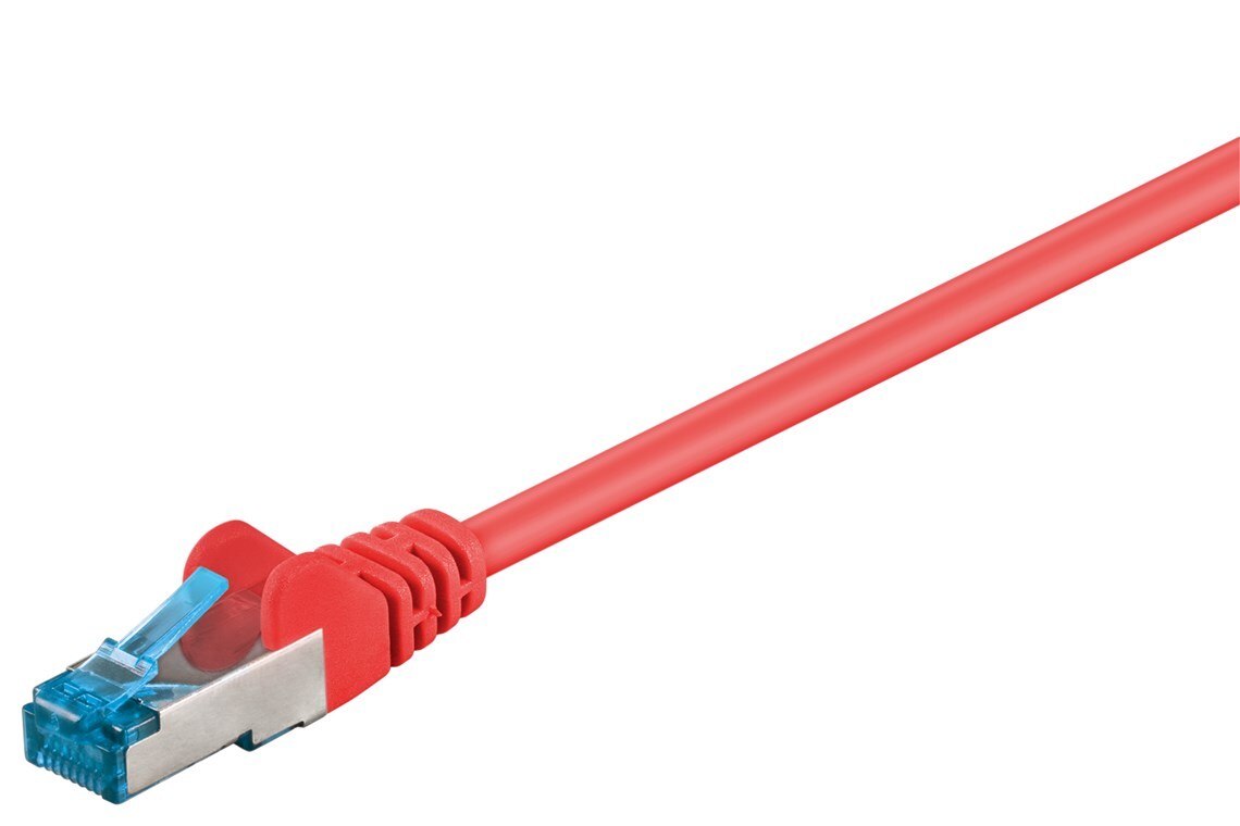 Thumbnail - Goobay CAT 6A Patchkabel, S/FTP (PiMF), Rot 2m