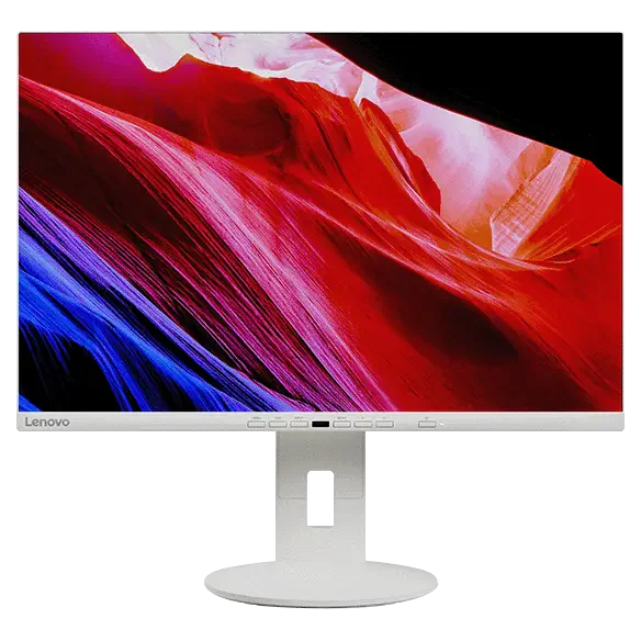 Thumbnail - Lenovo C24d-20 Business-Monitor - FHD IPS 16:10 Panel, Weiß, Höhenverstellbar, 1x USB-C 3.0 (PD 15Watt), 1920x1200 (WUXG...