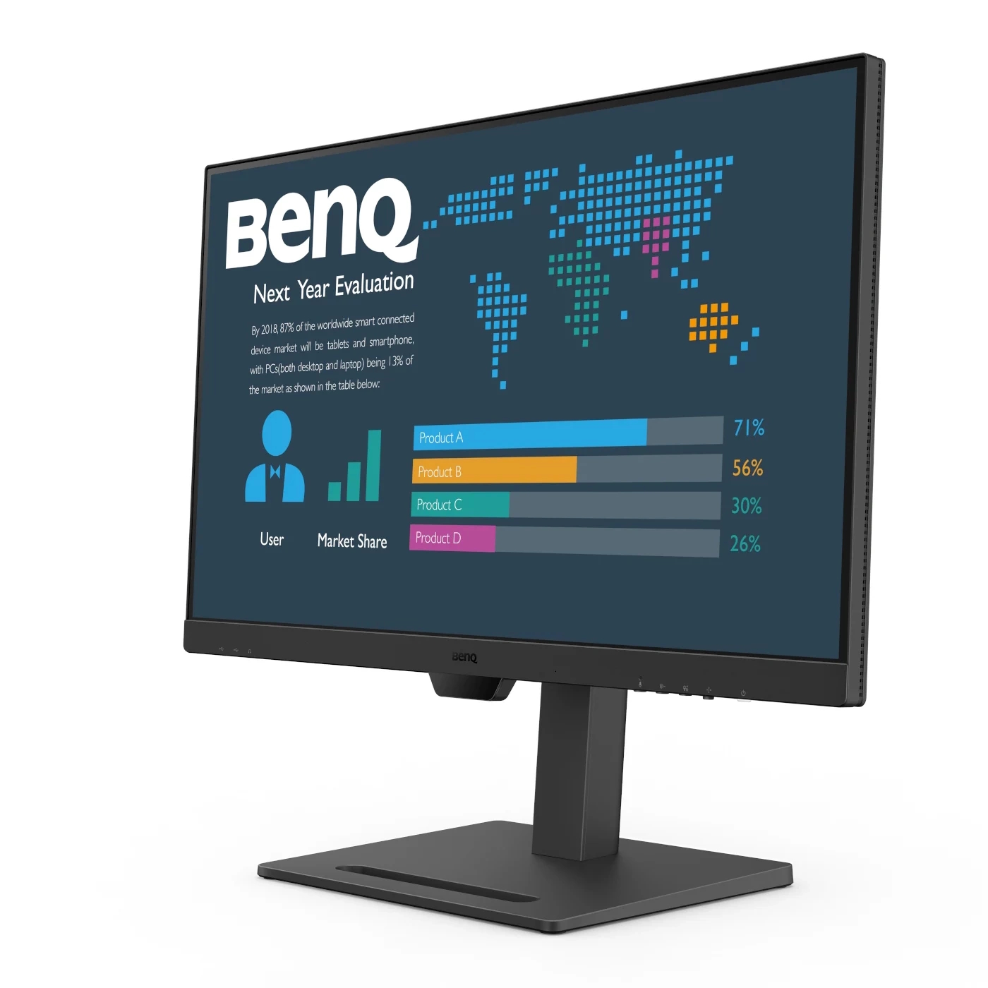 Gebraucht: BenQ BL3290QT Business Monitor - WQHD, HDMI-,USB-C Deliv USB-C Delivery 65Watt | B-Ware