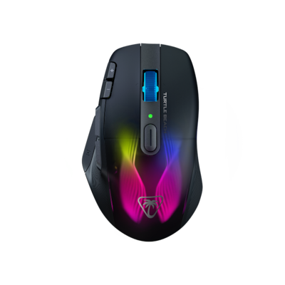Turtlebeach Kone XP Air kabellose, anpassbare und ergonomische RGB-Gaming-Maus, schwarz