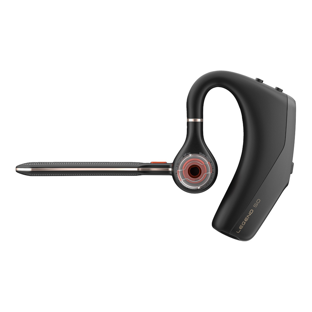 Poly Bluetooth Headset Voyager Legend 50 UC zertifiziert 4 Mikrofone mit Rauschunterdrückung, AI-unterstützte Geräuschunterdrückung, incl. Ladeetui Headset Produkt Bild 4