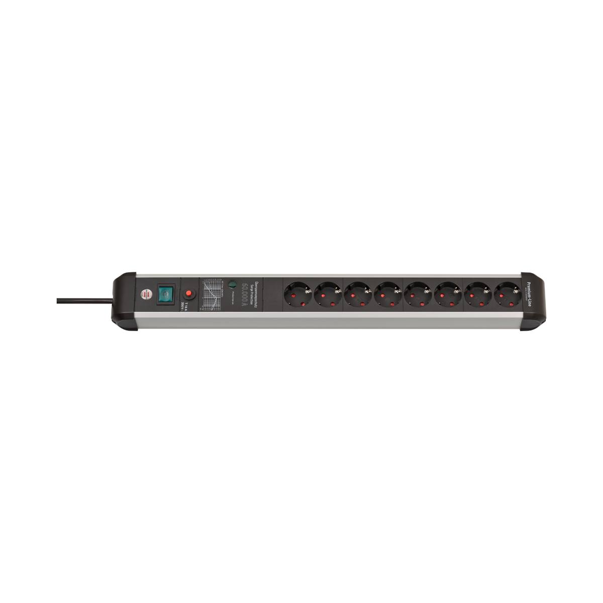 Brennenstuhl Premium-Protect-Line 8fach *DE* 3m, 60kA ÜSS/Filter 16A Sicherung