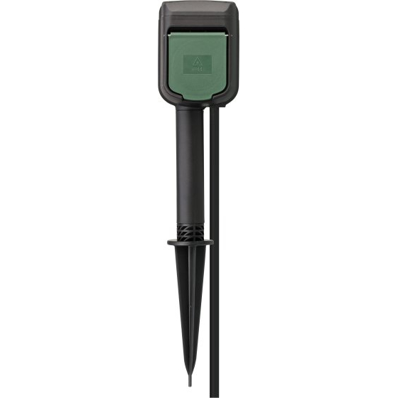 brennenstuhl®Connect WiFi Gartensteckdose mit Erdspieß CS und Mo