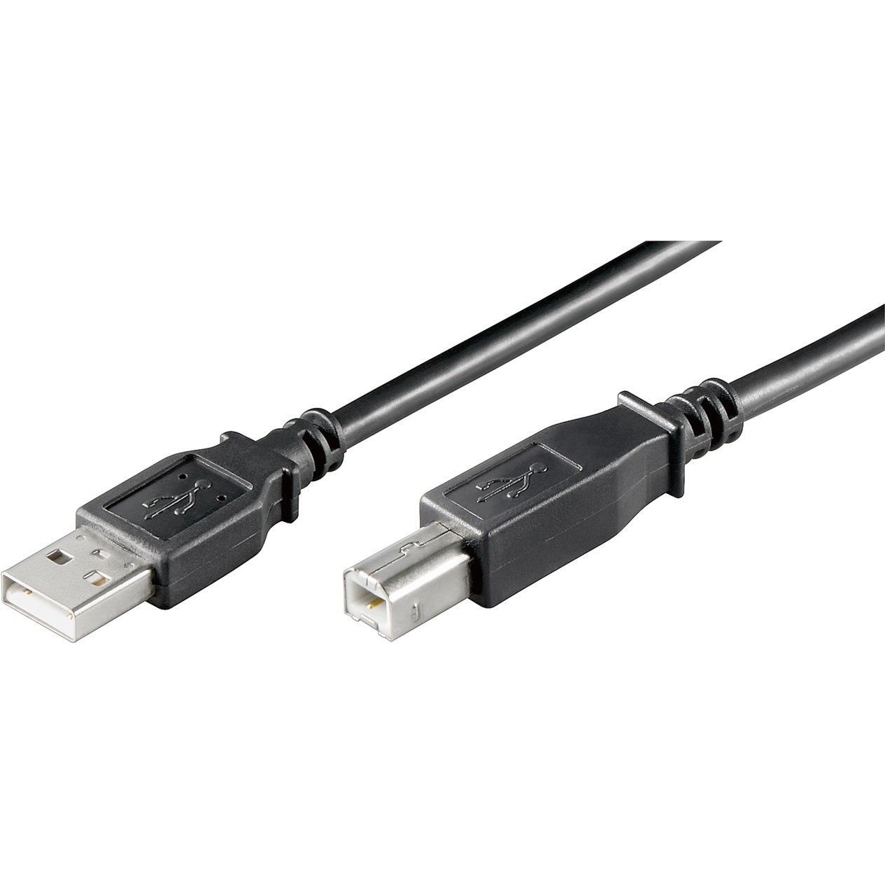 Thumbnail - Goobay USB 2.0 Hi-Speed Kabel 5 m, Schwarz USB 2.0-Stecker (Typ A) > USB 2.0-Stecker (Typ B)