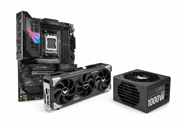 ASUS ROG STRIX X870E-E GAMING Upgrade Bundle 1 - mit ASUS TUF Gaming GeForce RTX 5080 OC + Asus TUF GAMING-1000G Netztei...