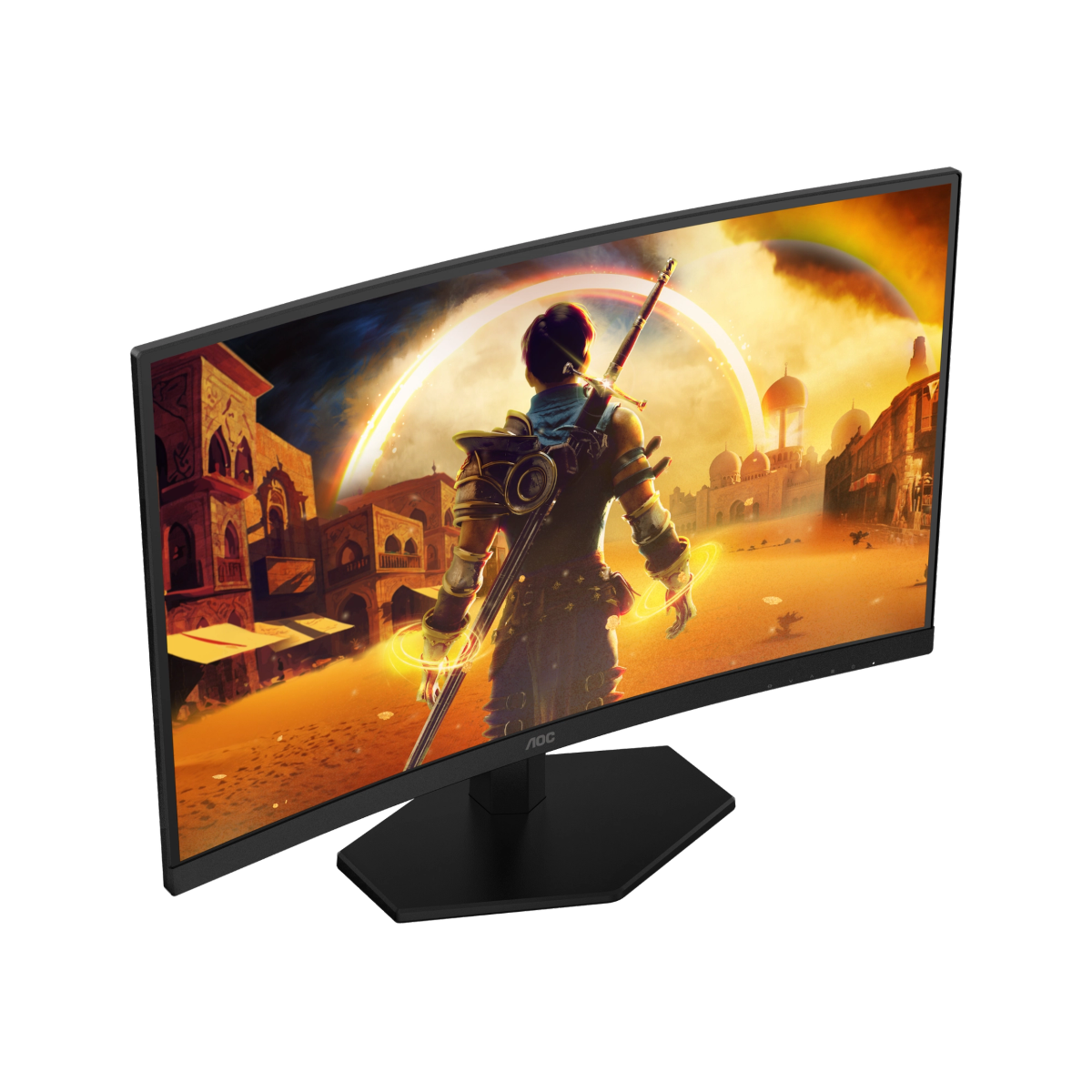 AOC C27G42ZE 27 Zoll - Curved Gaming Monitor Fast VA, FHD, 260 Hz, 1 ms GtG, HDMI, DP Displays Produkt Bild 3