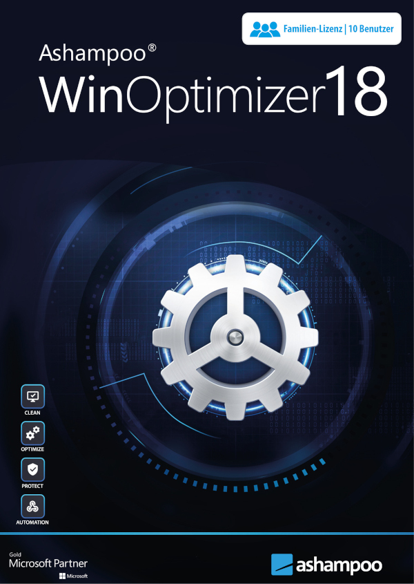 Image of Markt+Technik Ashampoo WinOptimizer 18 - 10 User