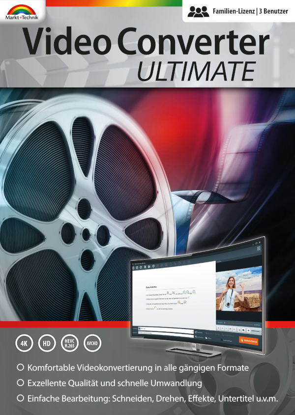 Image of Markt+Technik Video Converter Ultimate