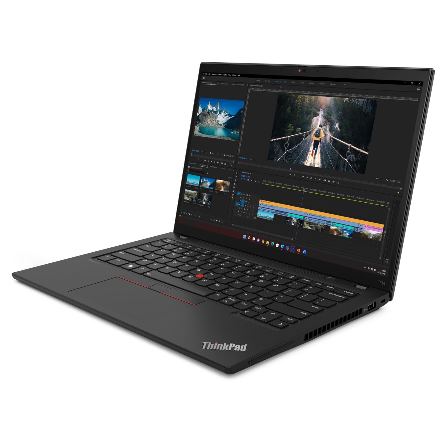 Lenovo ThinkPad T14 Gen 4 i5, 32 GB, 256 GB SSD, 14" WUXGA, Iris Xe Graphics, Win 11 Pro Notebooks Produkt Bild 2