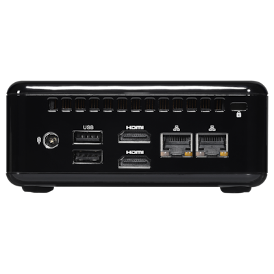 ASROCK 4x4 BOX 90PXGC70-P0EAY100 AMD Ryzen 7640U, 2x DDR5, USB 4, SATA3, M.2, HDMI, DisplayPort, 2x LAN, Wi-Fi 6E, Bluetooth, oOS