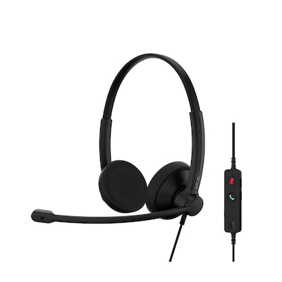 Epos IMPACT 100, Stereo-Headset, Kabelgebunden, USB-C+A Super-Wideband-Technologie, Cisco, Avaya und UC zertifiziert