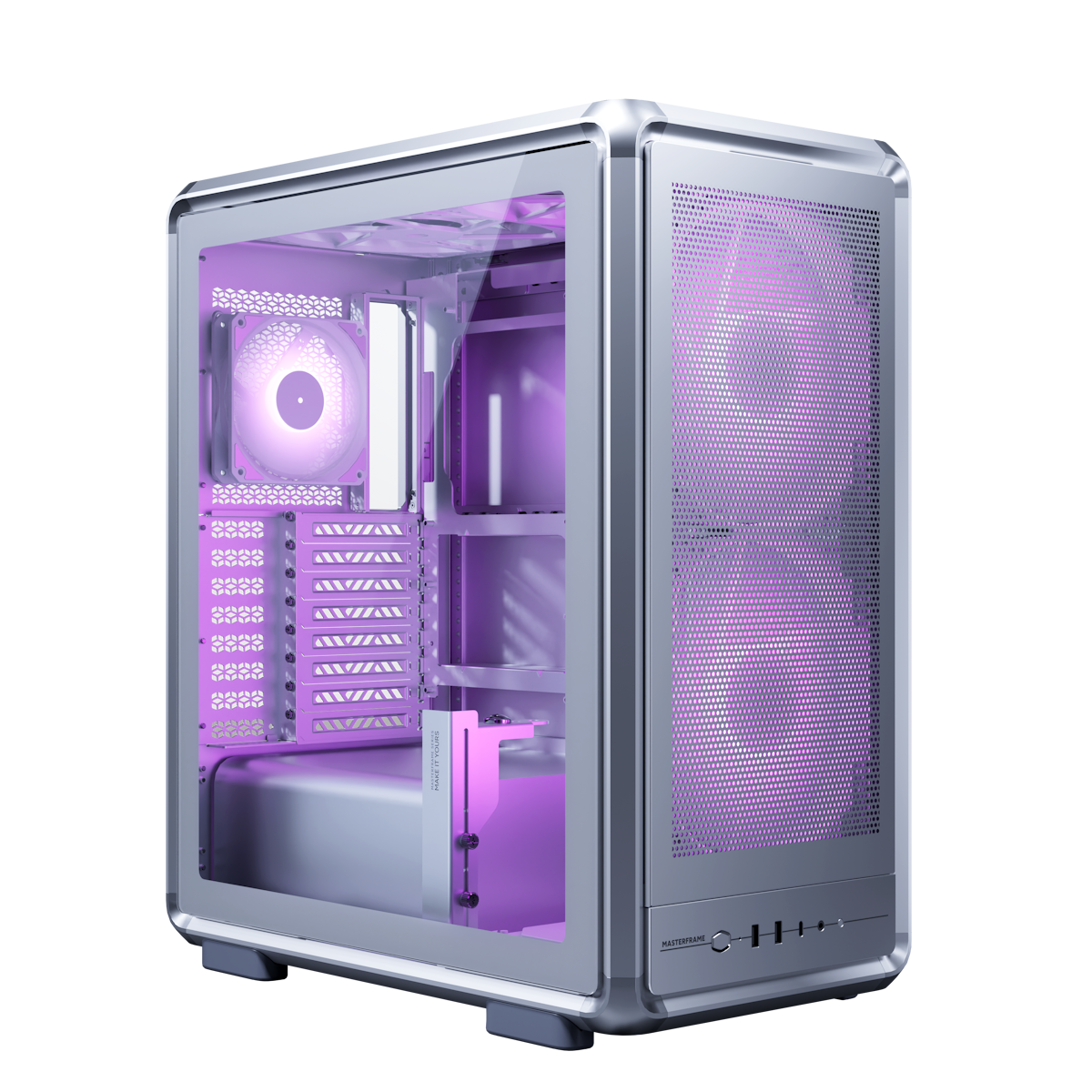 Cooler Master MasterFrame 500 Mesh Silver ARGB | PC-Gehäuse