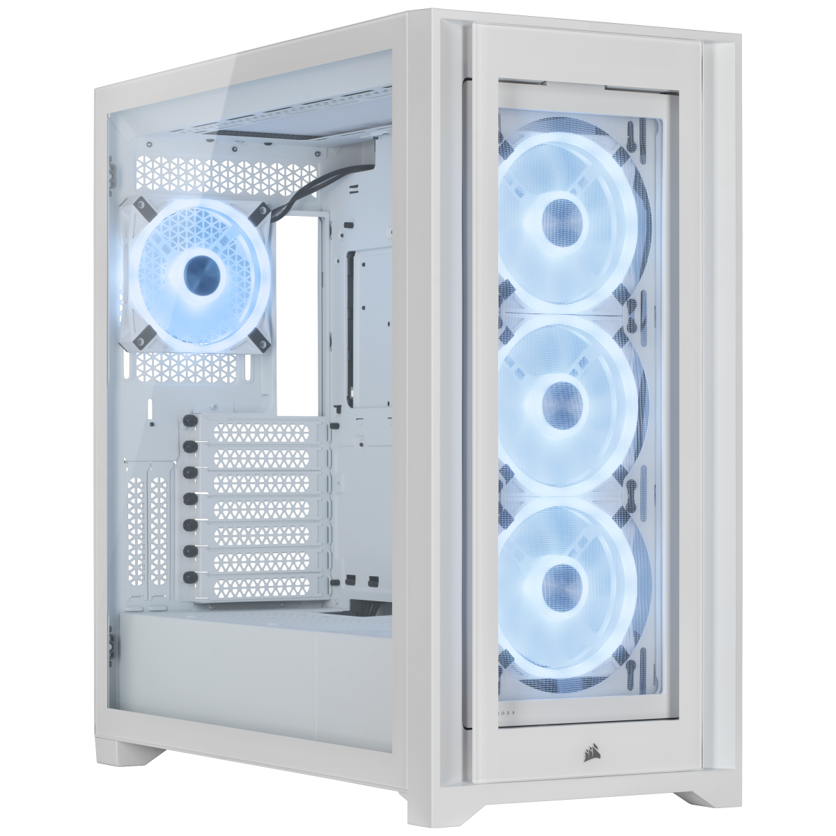 Thumbnail - Corsair iCUE 5000X RGB QL Edition - True White | PC-Gehäuse