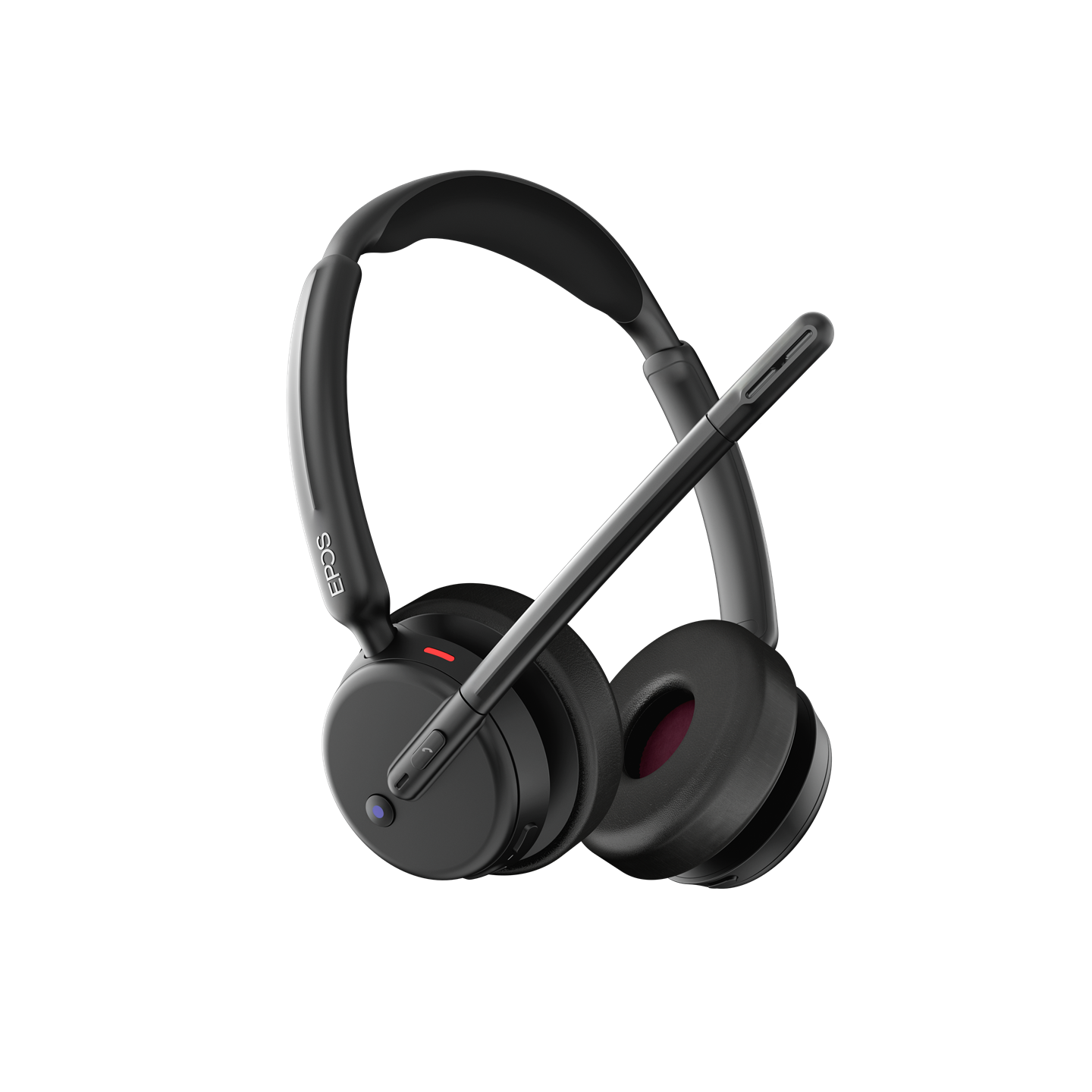 Epos Impact 500, Binaurales (beidseitiges)-Headset, Bluetooth ANC, MS Teams zertifiziert, incl. USB-C Dongle mit USB-A-A...