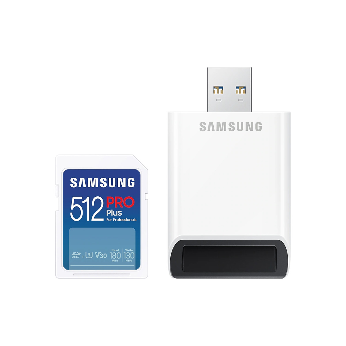 Samsung SD Card PRO Plus 2023 512GB inkl. USB-Kartenleser