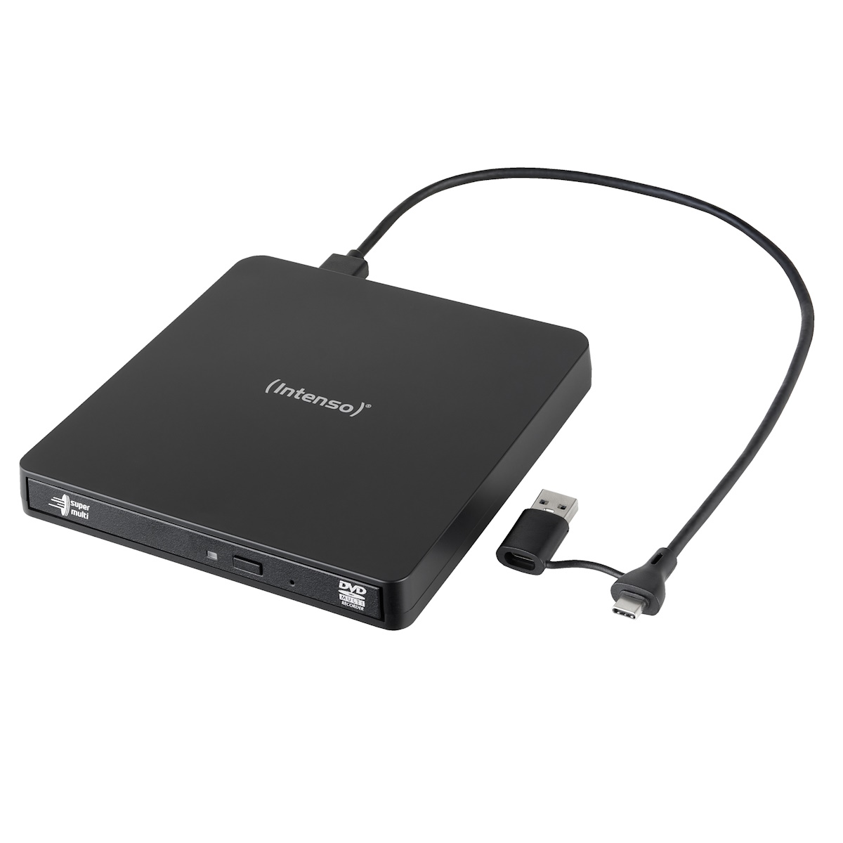 Intenso EOD 400D Slim schwarz - externer CD/DVD Brenner mit USB 3.2 Gen 1x1 Laufwerke Produkt Bild 7