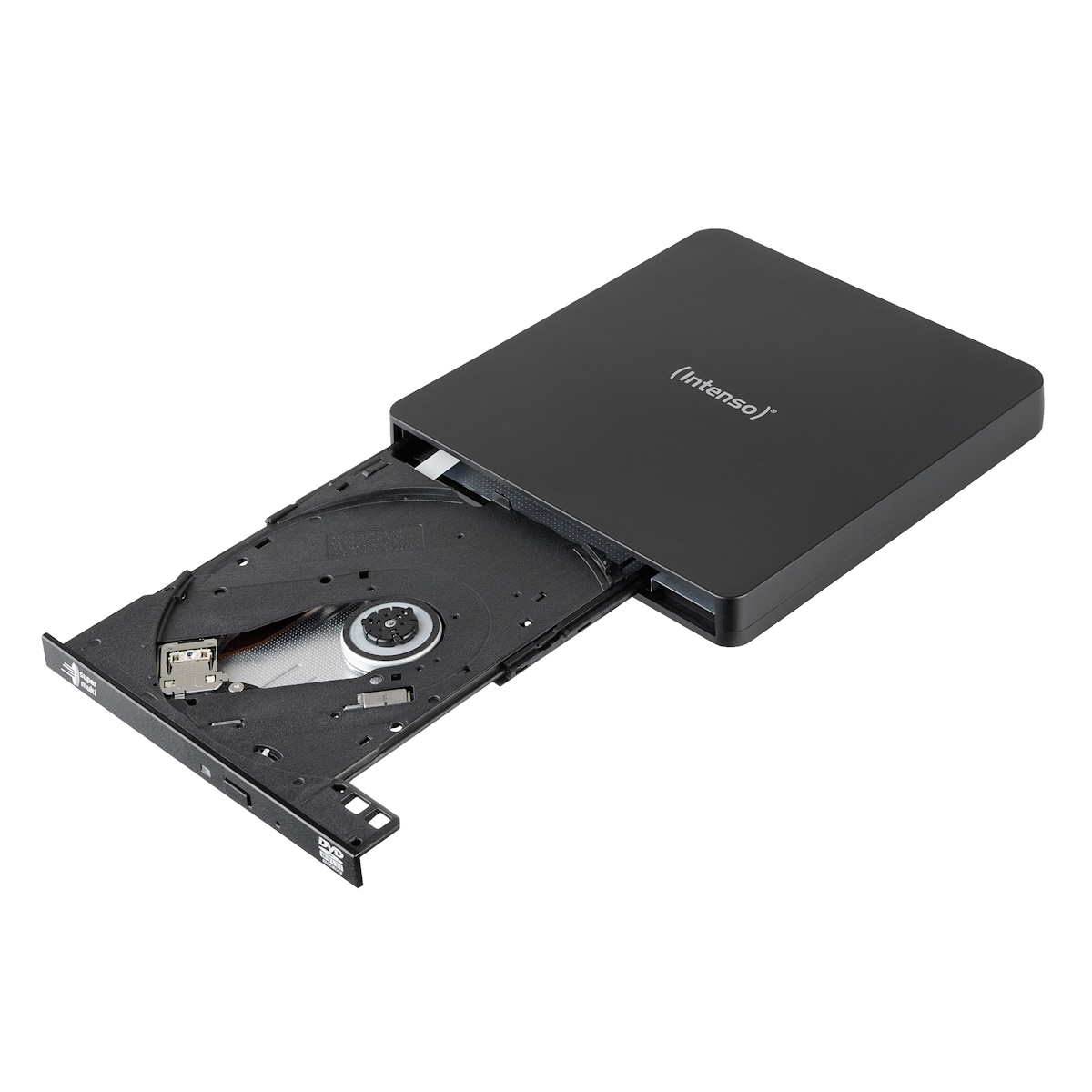 Intenso EOD 400D Slim schwarz - externer CD/DVD Brenner mit USB 3.2 Gen 1x1 Laufwerke Produkt Bild 3