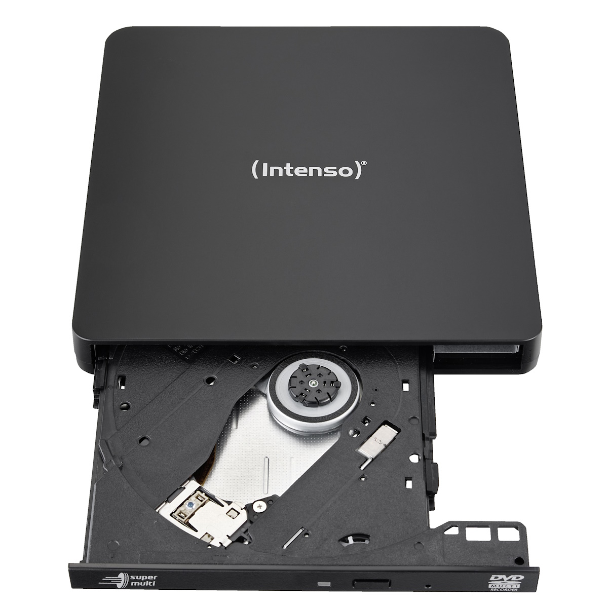 Intenso EOD 400D Slim schwarz - externer CD/DVD Brenner mit USB 3.2 Gen 1x1 Laufwerke Produkt Bild 4