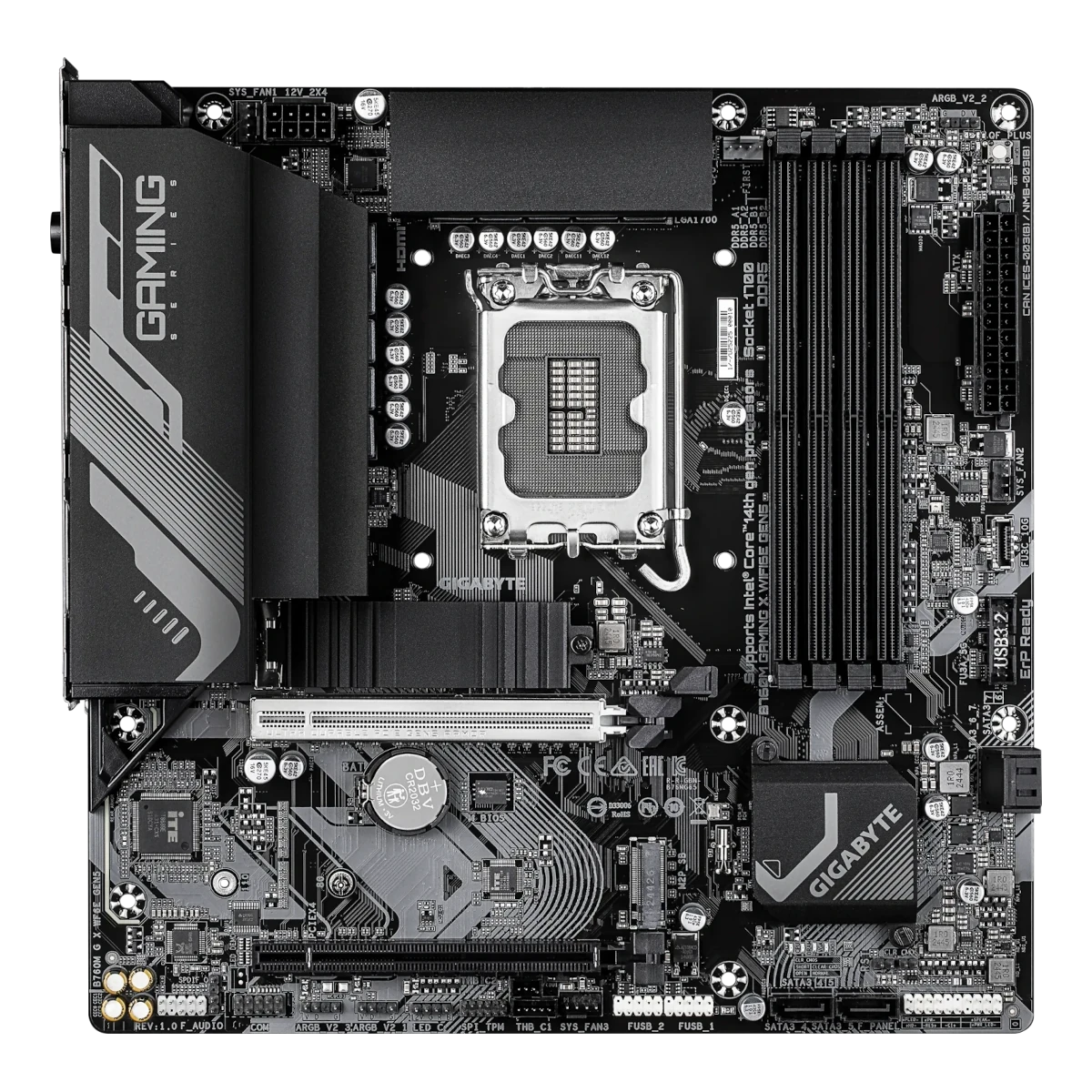 GIGABYTE B760M Gaming X WIFI6E GEN5 Mainboard
