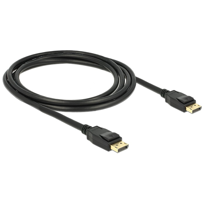 Delock Kabel Displayport 1.2 Stecker > Displayport Stecker [2m 4K]