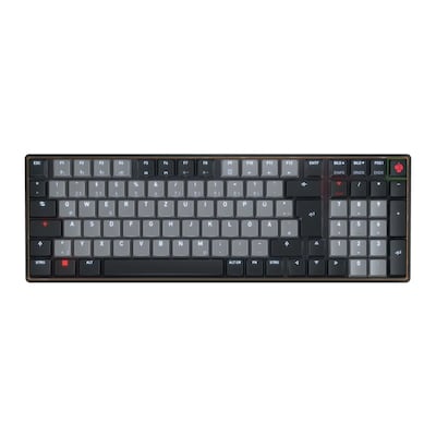 CHERRY KW 550 MX LP, Mechanische 96% Tastatur, DE-Layout Zwei Verbindungsmodi: Bluetooth® und kabelgebunden, RGB-LED für Ladestandsanzeige