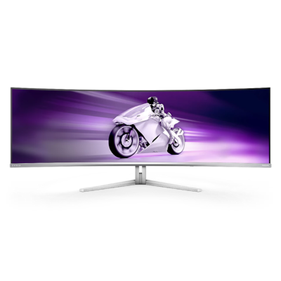 Philips Evnia 49M2C8900L 49 Zoll - QD OLED Curved Gaming Monitor QD OLED, DQHD, 144 Hertz, 0,03ms GtG, HDR400, Ambiglow, HDMI 2.1, DisplayPort 1.4, US