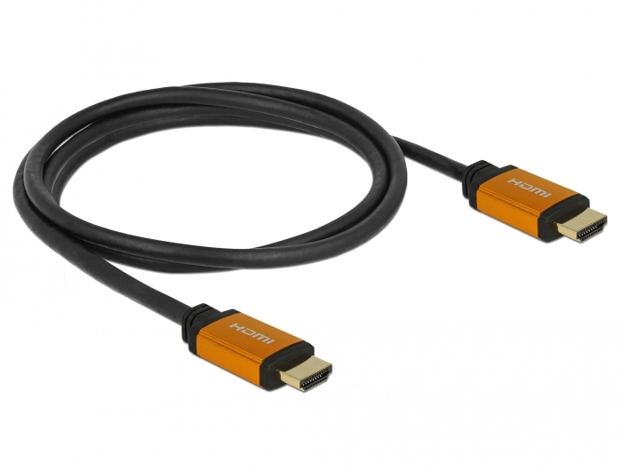 Delock High Speed HDMI Kabel 48 Gbps 8K 60 Hz 2m