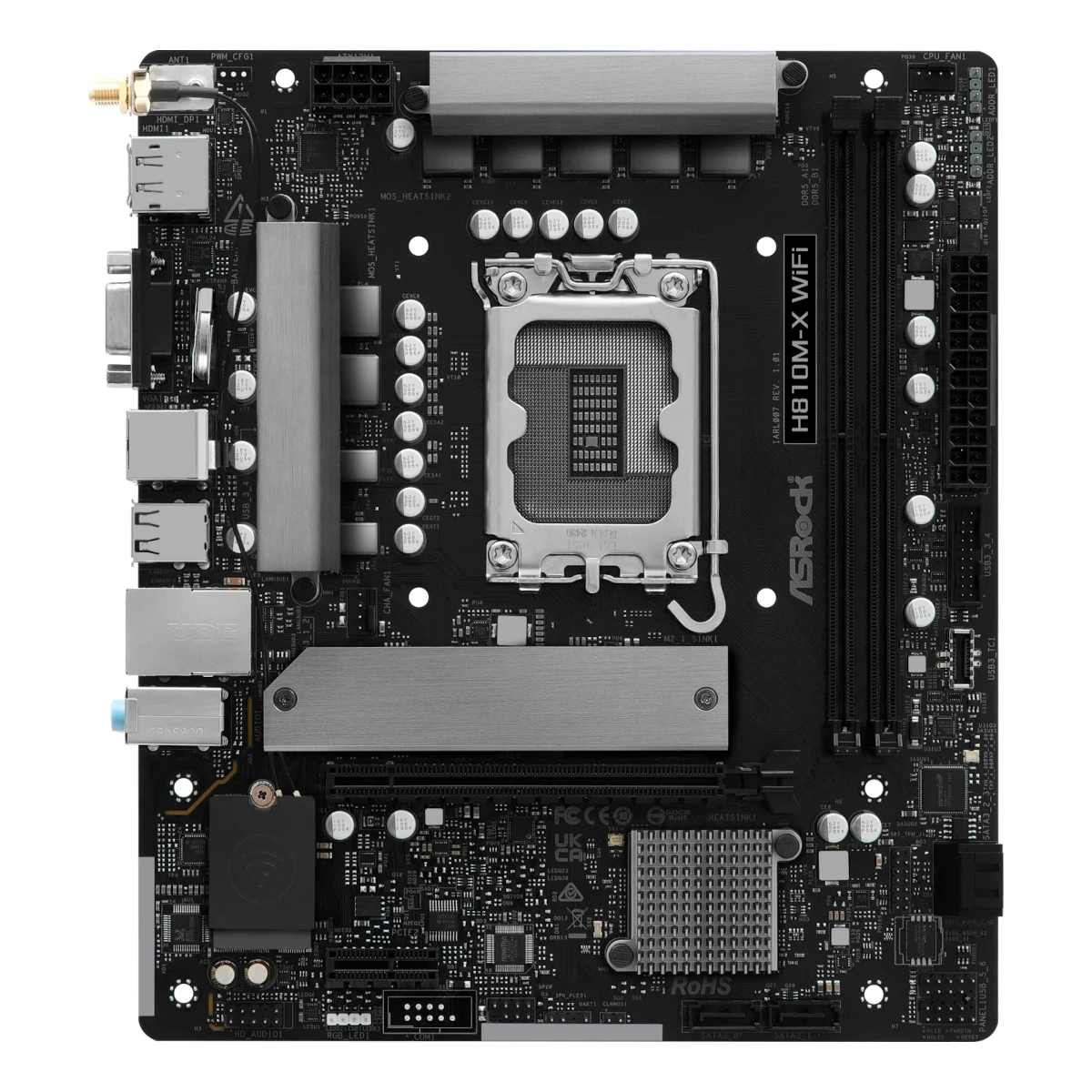 ASRock H810M-X WiFi Mainboard