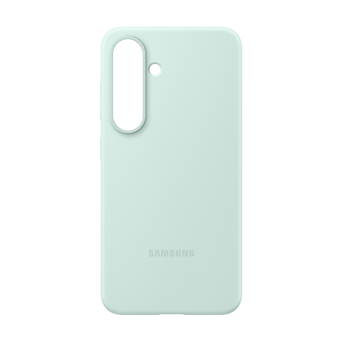 Samsung Silicone Case für Galaxy S25, Mint Handytasche