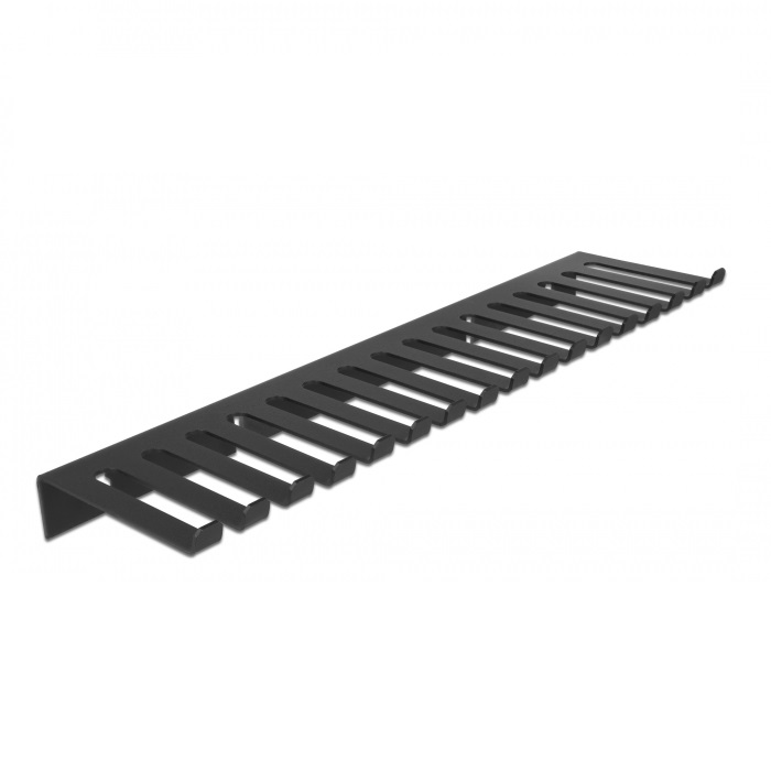 Thumbnail - Delock Kabelhalterung 325 x 90 mm zur Wandmontage schwarz