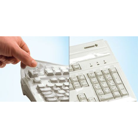 CHERRY WETEX Flexible Tastaturschutzfolie fürR KC 1000, DW 3000 Tastaturen Produkt Bild 3