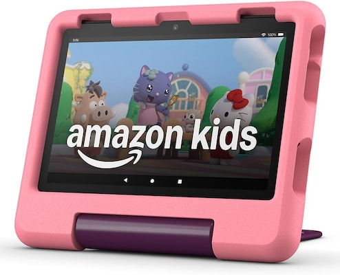 Amazon Fire HD 8 Kids-Tablet (2024), Disney-Prinzessinnen-Design für Kinder von 3 bis 7 Jahre, 2 Jahre Sorglos-Garantie,...