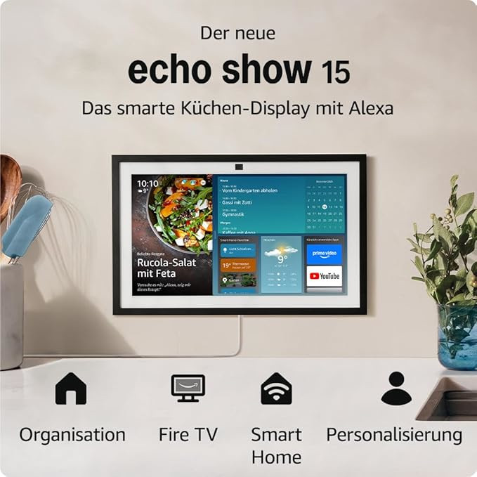 Amazon Echo Show 15 | NBB.com - Elektronica koop je bij NBB.com