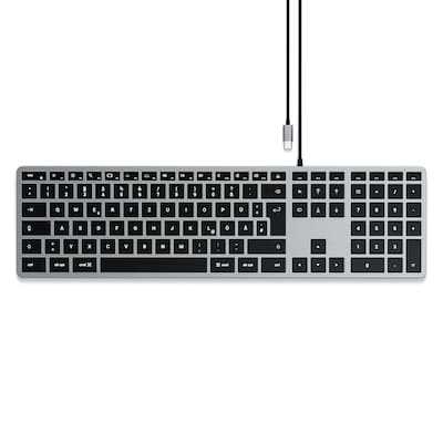 Thumbnail - Satechi Slim W3 USB-C Wired Keyboard-DE (German)