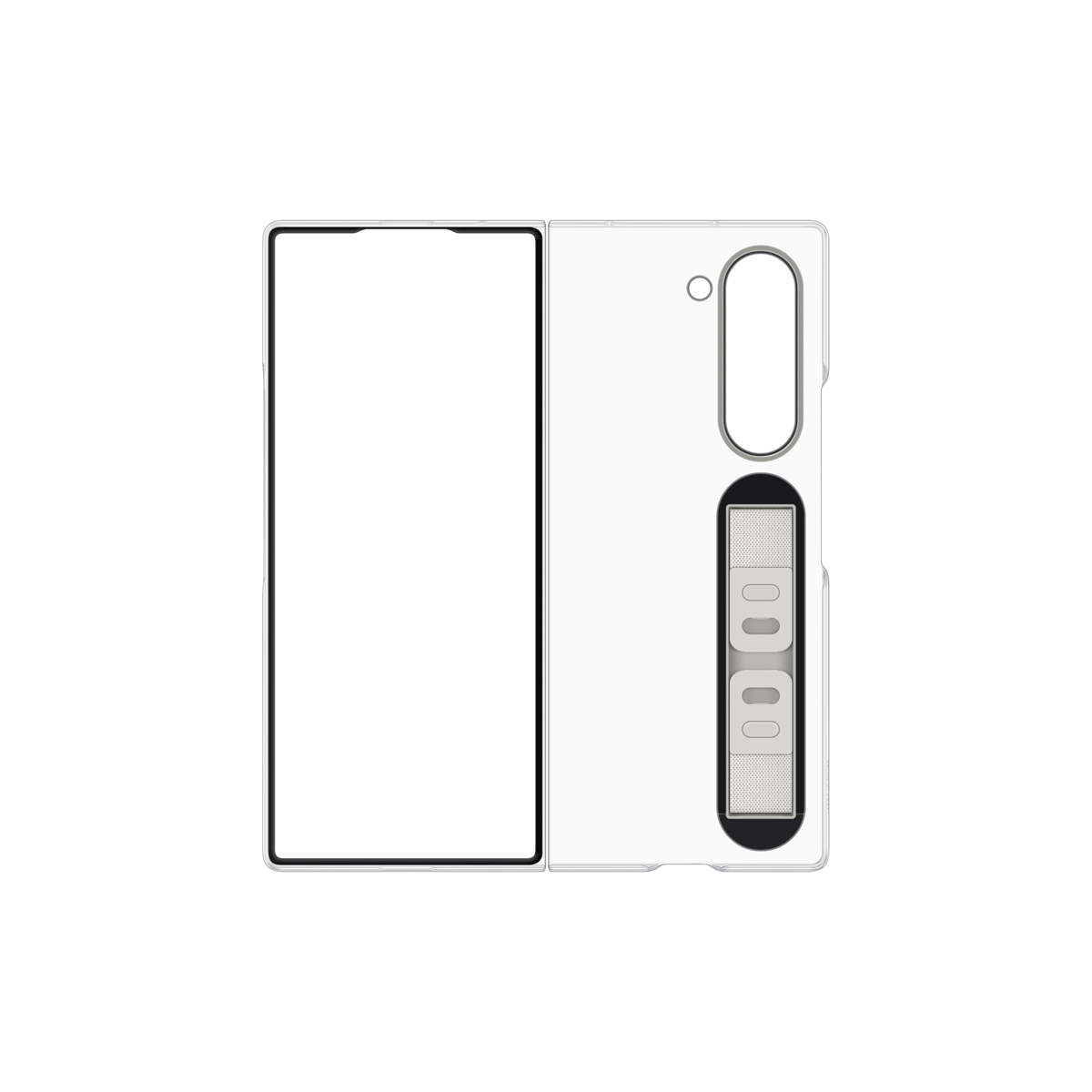 Samsung Clear Case with Strap für Galaxy Fold6, Transparent Handytaschen Produkt Bild 4
