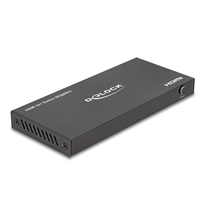 Thumbnail - Delock HDMI Switch 4 x HDMI in zu 1 x HDMI out 8K 60 Hz