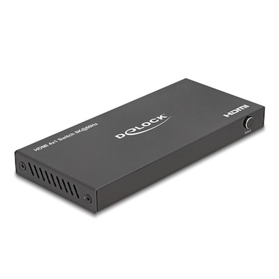 Delock HDMI Switch 4 x HDMI in zu 1 x HDMI out 8K 60 Hz