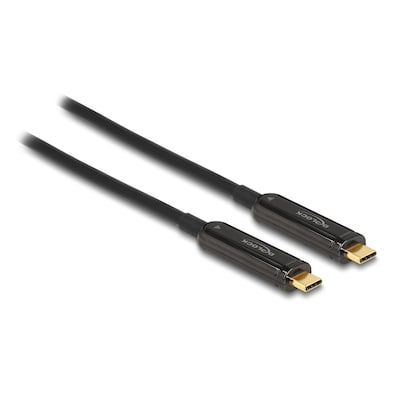 Delock Aktives Optisches USB-C™ Video Kabel 4K 60 Hz 15 m
