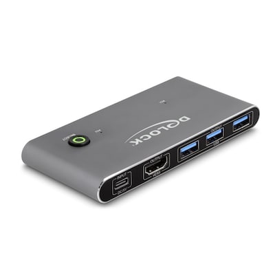 Thumbnail - Delock HDMI KVM Switch 8K 60 Hz mit USB 5 Gbps