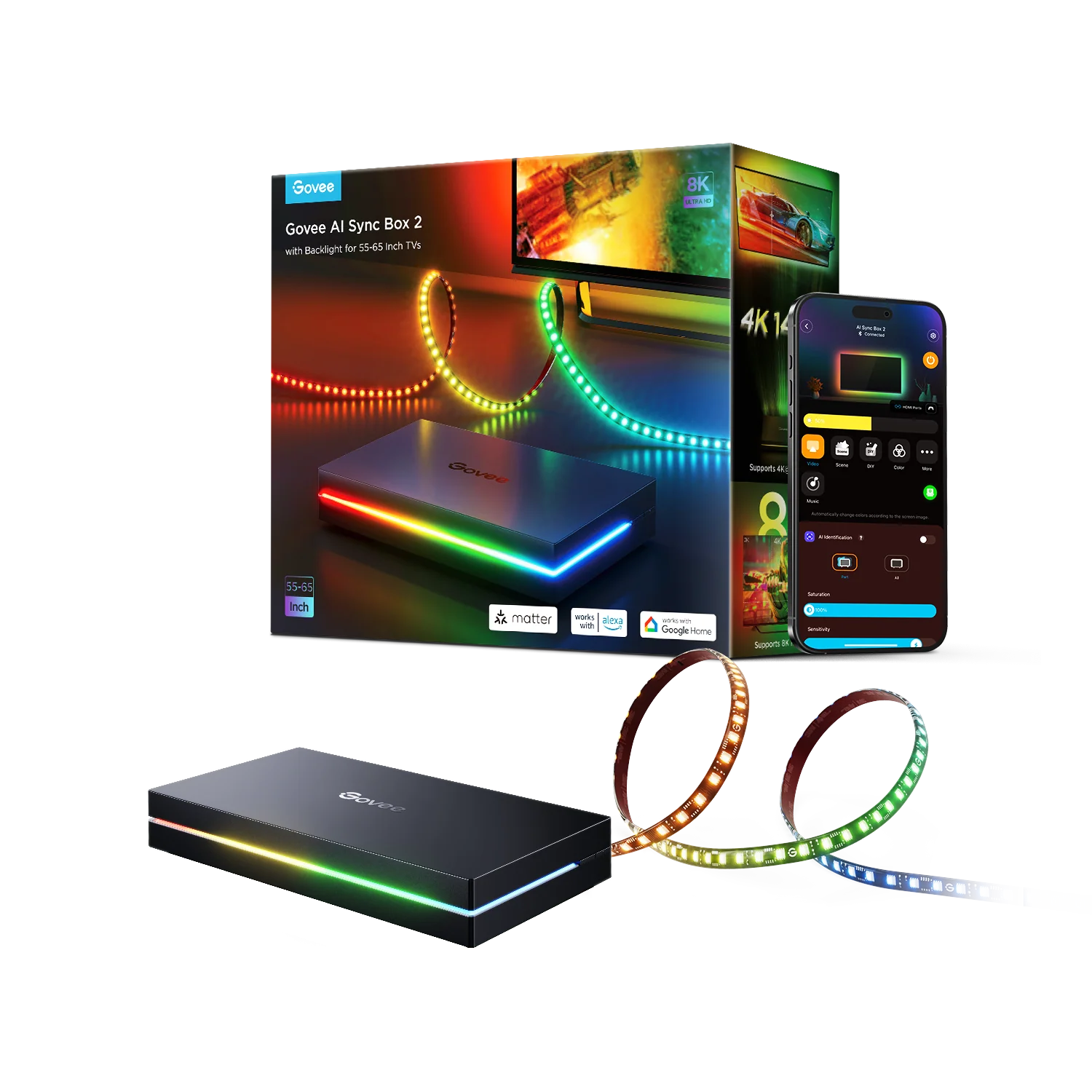 Govee AI Sync Box Kit 55-65