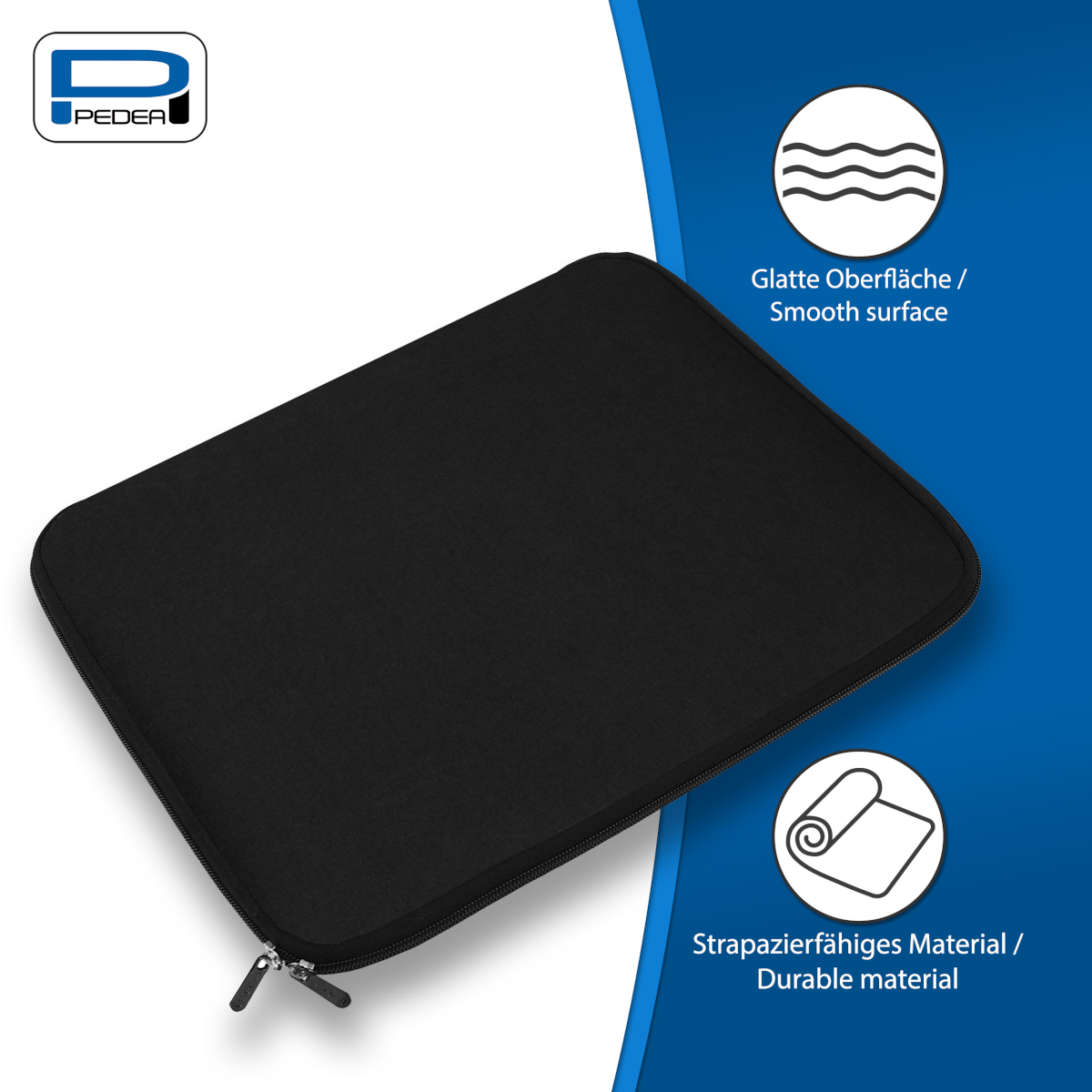 Pedea Trend Notebook-Sleeve - 15,6", schwarz Taschen Produkt Bild 2