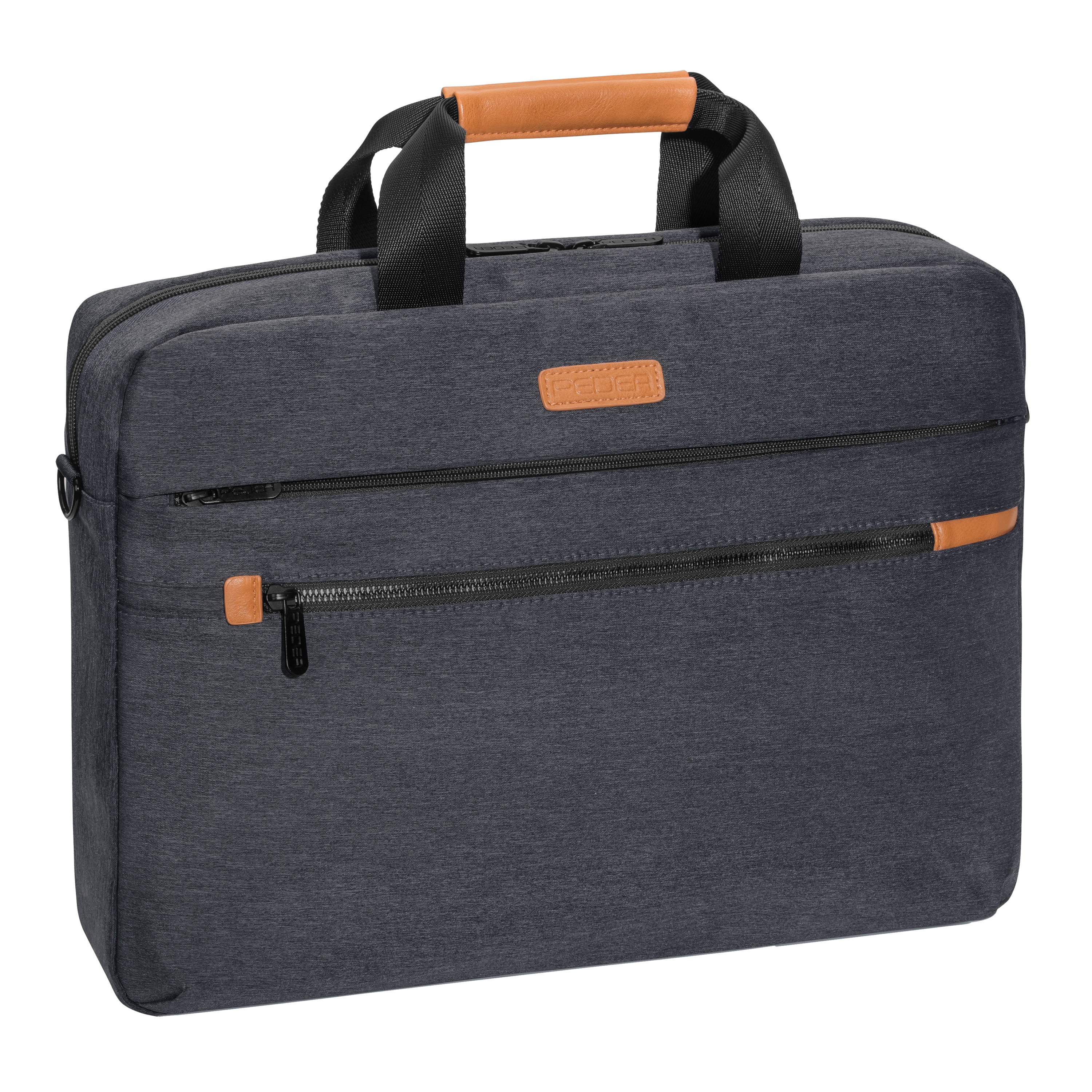 PEDEA Notebooktasche "Elegance" Pro, 15,6" + Logitech M190 Maus für Notebooks bis 39,6cm, grau Taschen Produkt Bild 3
