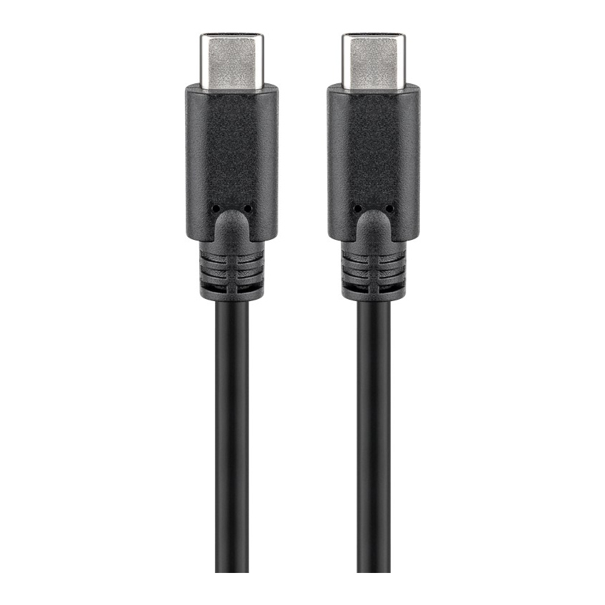 Goobay USB-C™ 3.1 Generation 1 Kabel, schwarz, 3m USB-C™-Stecker > USB-C™-Stecker