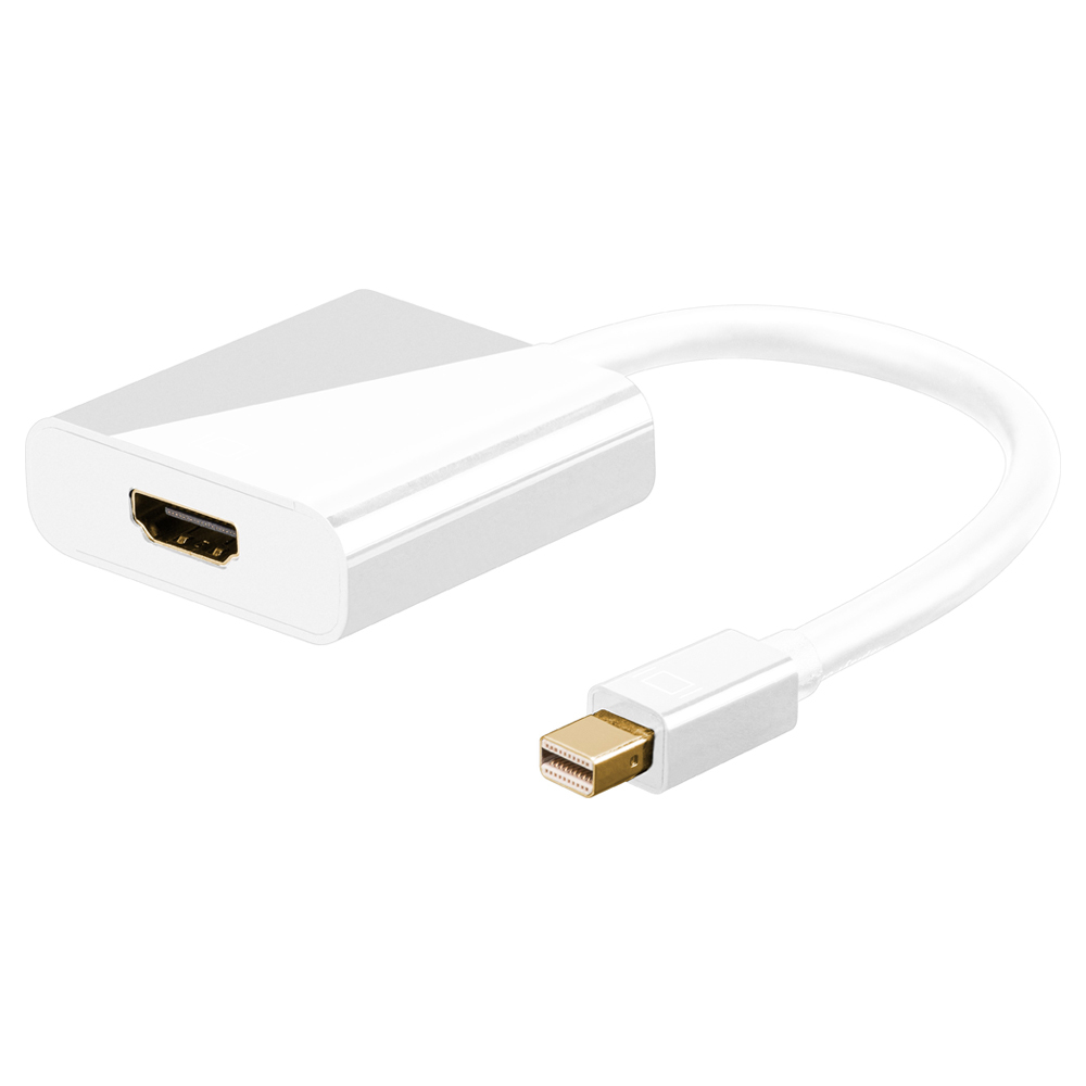 Thumbnail - Goobay mini DisplayPort zu HDMI Adapter - A 382 (mini DP1.2 M/HDMIF)4K*2K@30Hz