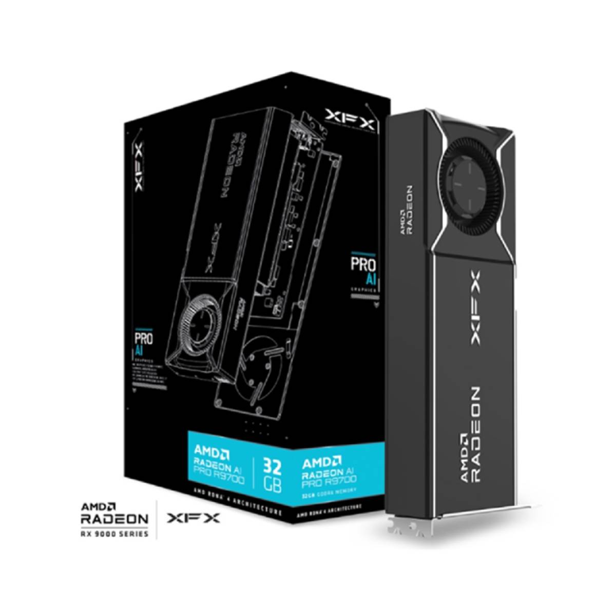 XFX AMD Radeon AI Pro R9700