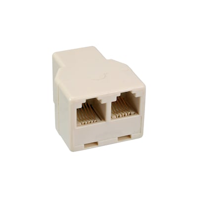 Thumbnail - InLine® Modular Verteiler, 1x RJ12 Buchse auf 2x RJ12 Buchse